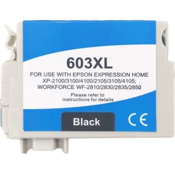 Inkoustová kazeta - EPSON T03A1 (603XL) - black - kompatibilní