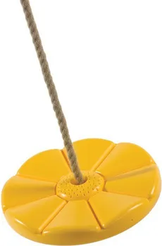 Dětská houpačka Kaxl 150.001 disk květina žlutá