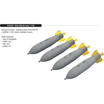 Plastikový model Eduard 1/48 SUU-30A/B early