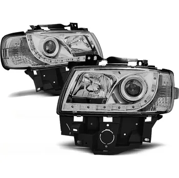 Přední světlomet Tuning Tec Přední světla VW T4 08.96-03.03 BUS DAYLIGHT chromové