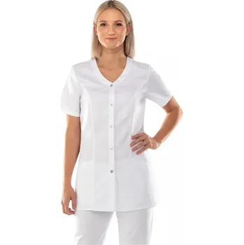 Zdravotnický plášť IREA Halena JULIE Obvod hrudi: 50 | 106-110 cm, Barva: Bílá