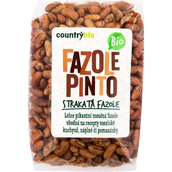 Luštěnina Country Life Fazole Pinto Bio 500 g