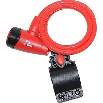 Zámek na kolo zámek NEXELO 8 x 1000mm červený