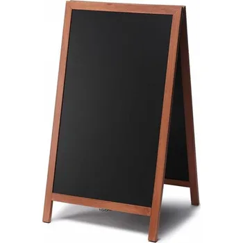 Kancelářský nábytek Dřevěný poutač světle hnědý 68x120