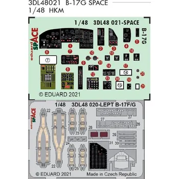 Plastikový model Eduard 1/48 B-17G SPACE (HKM)