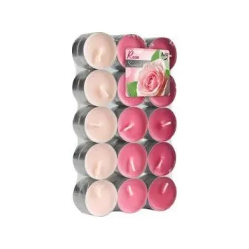Svíčka Bispol Aura Rose 30 ks