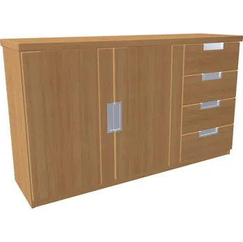 Komoda Komoda JELÍNEK GABRIELA G3DDZ Buk, Černá