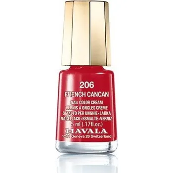Lak na nehty Mavala Minicolor Nail Care - Lak na nehty č. 206 Fresh Cancan 5 ml