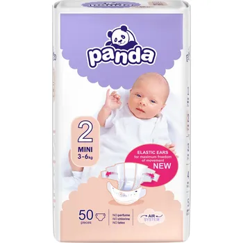 jednorázová plena Bella Panda 2 Mini 3 - 6 kg 50 ks