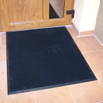 Rohožka Vstupní rohož s kartáčovacím efektem 80 x 100 cm