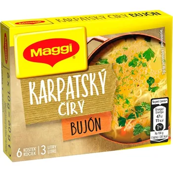 Recenze Nestlé Maggi Karpatský čirý bujón 6 x 10 g