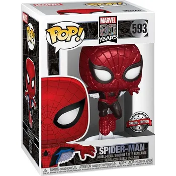 Figurka Funko POP: Marvel 80th - Spider-Man (First Appearance) (Metallic)