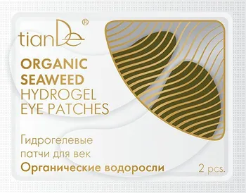Péče o oční okolí tianDe Organické řasy hydrogelové polštářky pro oční víčka 2 ks