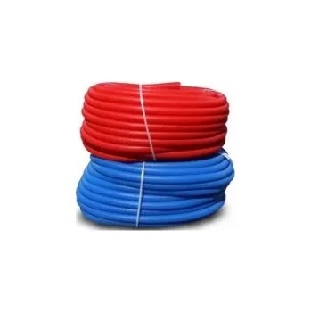 Ochranná plastová trubka pro potrubí 16 -17 mm - červená, modrá, modrá 50 m