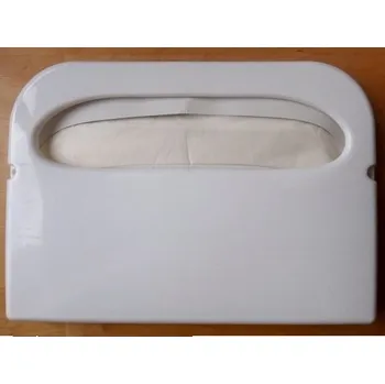 Zásobník na papírové ručníky Zásobník na papírová WC sedátka - bílý plastový 1107405