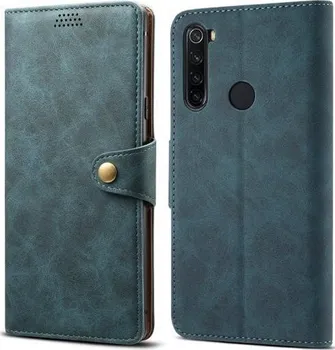 Pouzdro na mobilní telefon Lenuo Leather pro Xiaomi Redmi Note 8 modré
