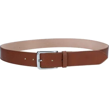 Módní doplněk Opasek Percy 4cm/112cm světle hnědá