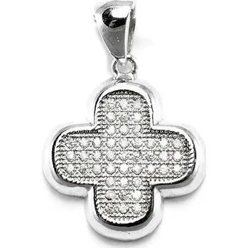 Přívěsek Stříbrný přívěsek se zirkony