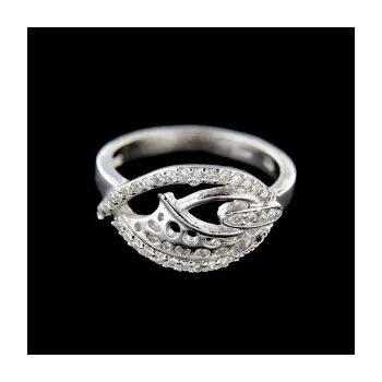 Prsten Stříbrný prsten s kamenem