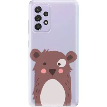 Pouzdro na mobilní telefon Odolné silikonové pouzdro iSaprio - Brown Bear - Samsung Galaxy A52/A52 5G