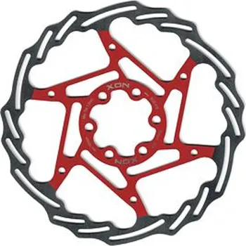 Brzda na kolo XON brzdový kotouč XBR-06-160 červený Průměr 180mm