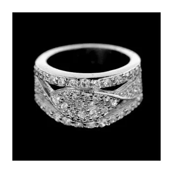 Prsten Stříbrný prsten s kamenem