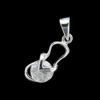 Přívěsek Stříbrný přívěsek s kamenem