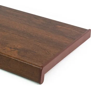 Parapet Parapet vnitřní PVC COMFORT - šířka 400 mm Barva: Ořech