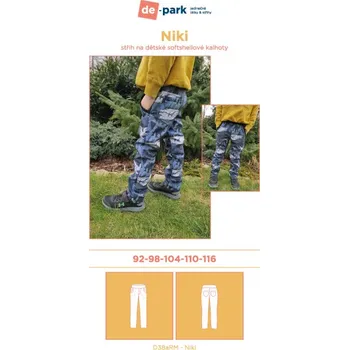 Papírový střih - Niki vel.92-116