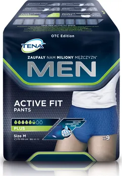 Inkontinenční kalhotky TENA Men Pants Plus M 9 ks