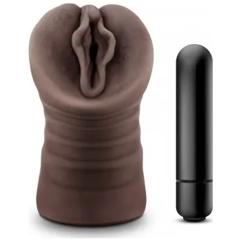 Vagína Blush HOT CHOCOLATE ALEXIS chocolate s vibracemi | Blush Novelties