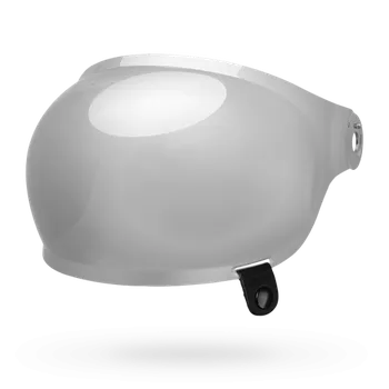 Příslušenství k helmě na motorku Plexi BELL BULLITT BUBBLE CLEAR s černým páskem
