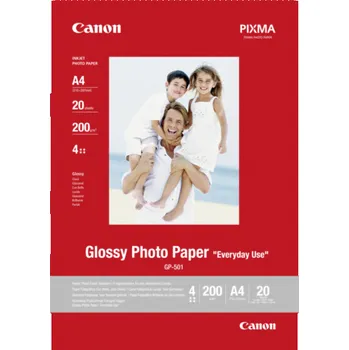 Fotopapír Canon GP-501 A 4, lesk 200 g, 20 listu