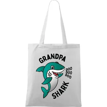 Látková taška Grandpa Shark