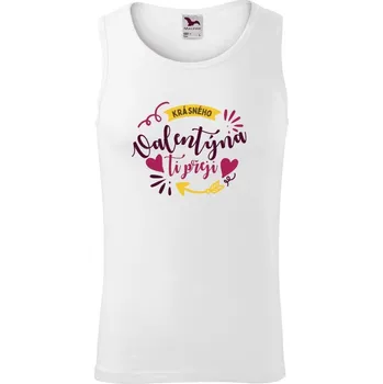 Pánské tílko Pánské tílko Malfini Core Krásného Valentýna ti přeji