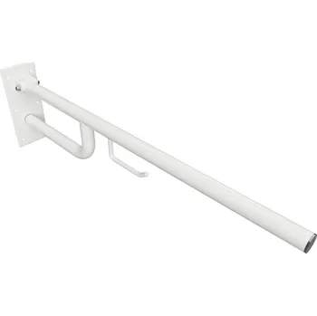BEMETA HELP: Sklopný úchyt 850mm, bílý, s držákem TP 301102784