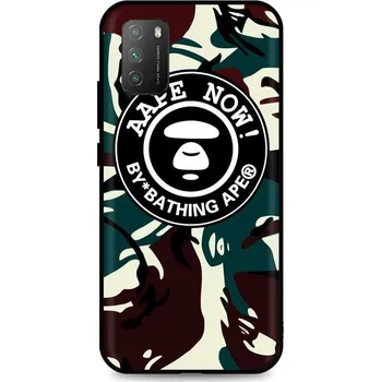 Pouzdro na mobilní telefon Kryt Xiaomi Poco M3 3D silikon Army (obal neboli pouzdro na Xiaomi Poco M3)