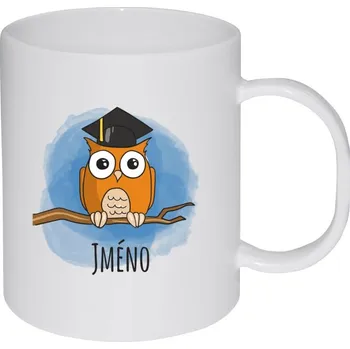 Hrnek 330 ml - plastový Sovička