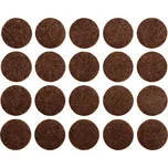 Chrániče samolepící filcové 20 mm, 20 ks