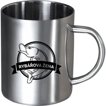 Nerezový hrnek Rybářova žena