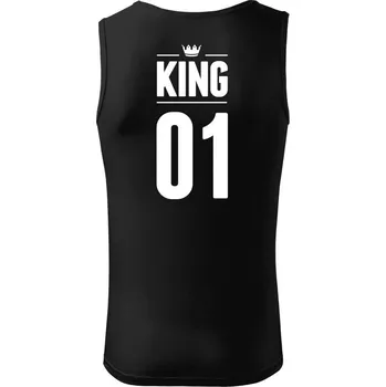 Pánské tílko Pánské tílko Malfini Core King s vlastním číslem