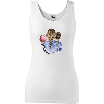 Dámské tílko Adler Triumph Jsem máma - holčička a kluk
