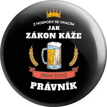 Placka Z hospody se vracím - Právník