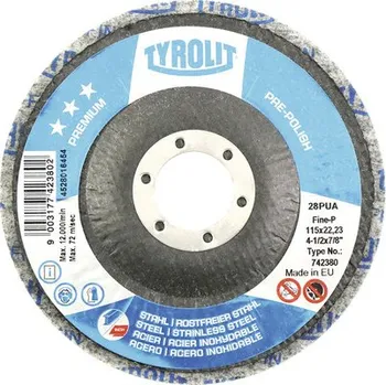 Brusný kotouč Brusný lamelový kotouč Ø 115 x 22 mm jemný