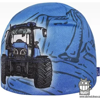 Čepice Chlapecká funkční čepice - modrá barva