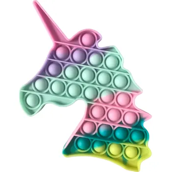 POP IT Pop It antistresová hračka Jednorožec barevný
