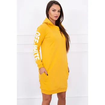 Dámská mikina Glara Dámské mikinové šaty z bavlny 619192