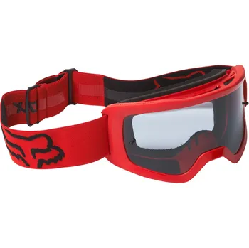 Motocyklové brýle FOX Main S Stray Goggle - OS, Fluo RED MX