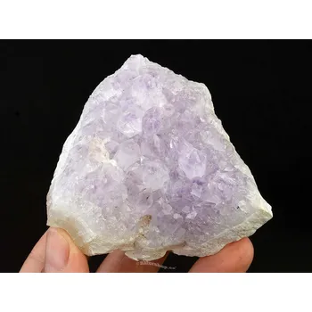 Přírodní kámen Světlá ametystová drúza 151g (Indie)
