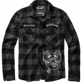 Pánská košile košile pánská BRANDIT - Motörhead - Checkshirt - 5XL